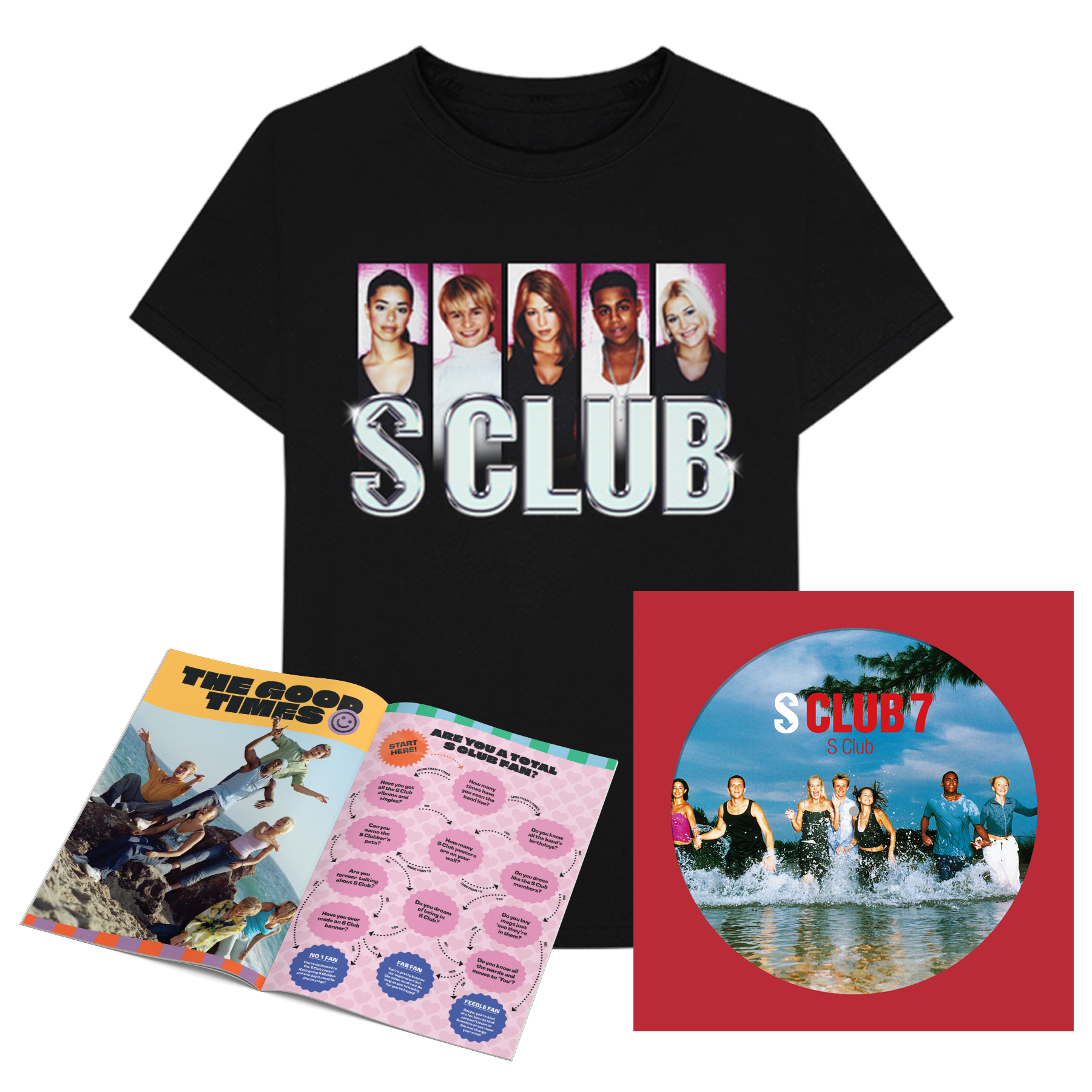 S Club - Tour Tee + Program + ‘S Club’